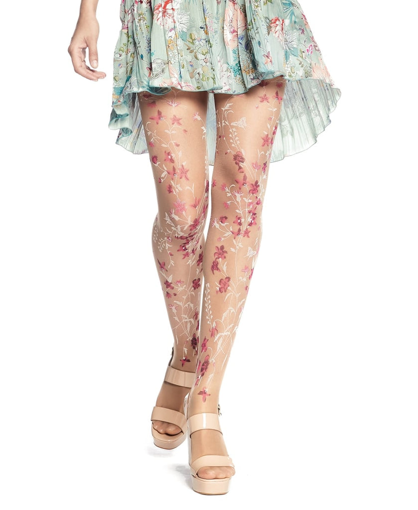 Renew Summer & Winter Outfits with Floral Print Tights