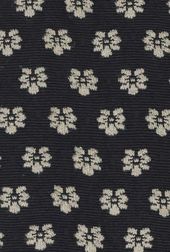Colour sample/pattern black/grey, Orobly Little Flowers tights.