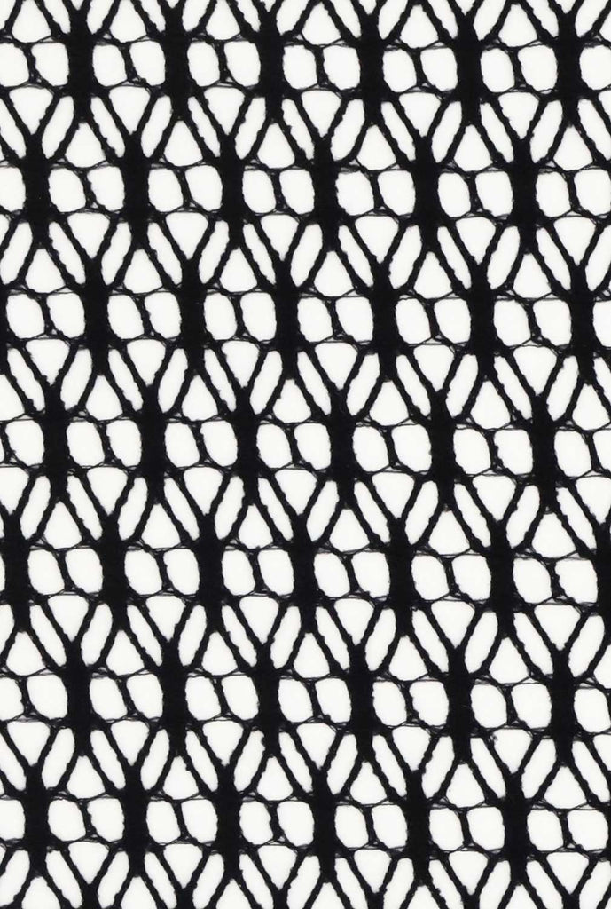 Colour/pattern sample, black mesh, Oroblu, Double Mesh tights.
