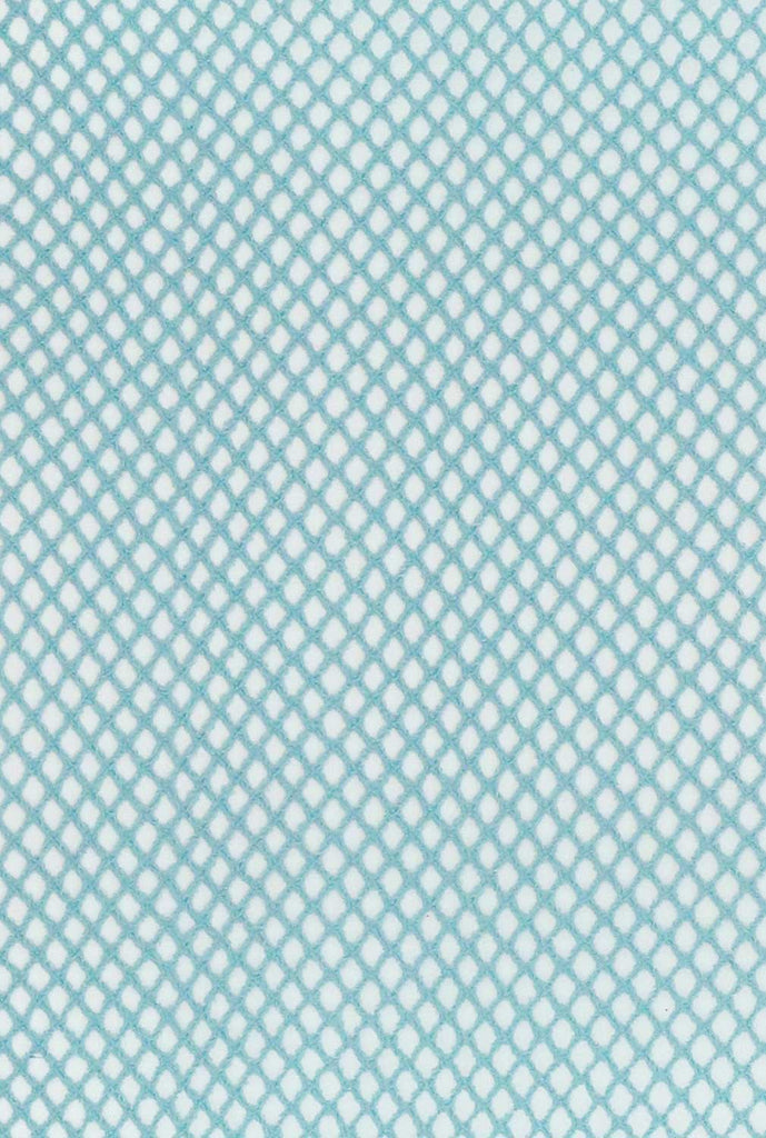 Colour/pattern sample of sea green mesh, Oroblu, Tricot tights.