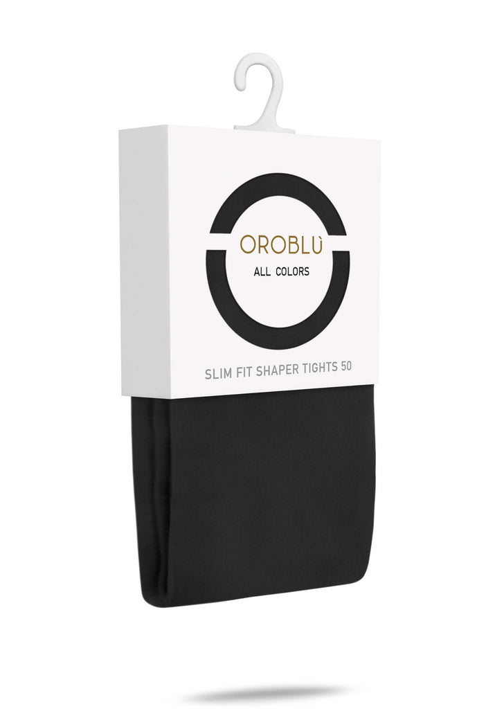 Oroblu packaging for All Colors 50 tights.