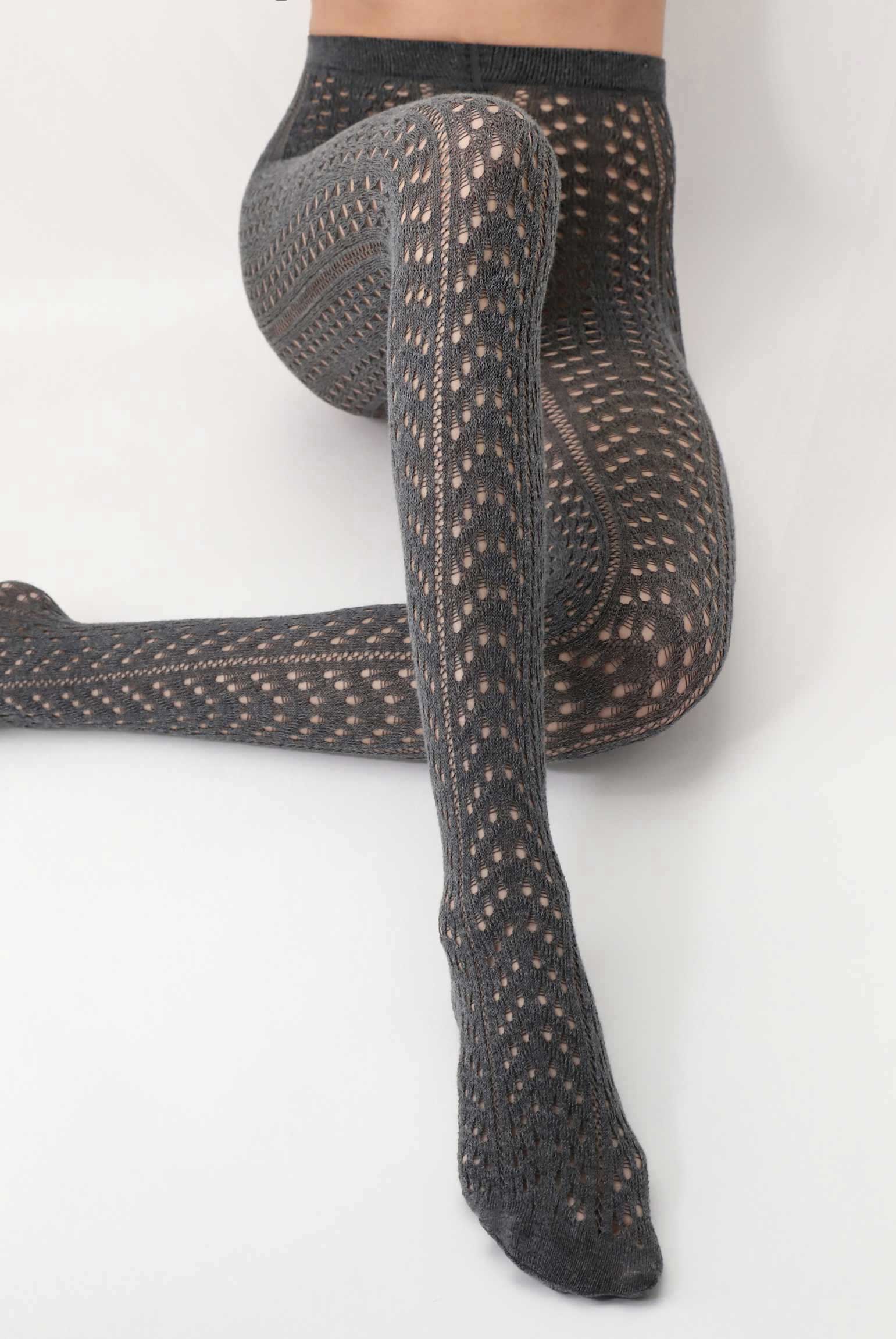 Oroblu Knitted Cotton Tights – Italian Tights - Main Image