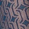 Print colour sample marine blue for Oroblu Peggy geometric sheer tights.