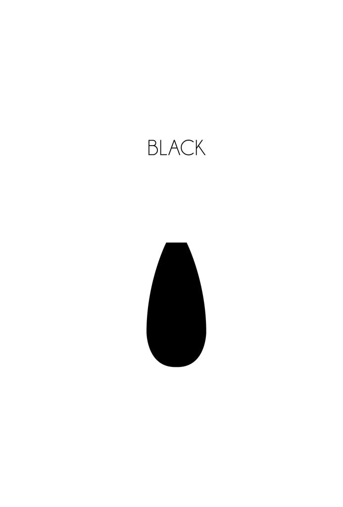 Colour sample black for Oroblu Repos 70 tights.