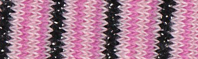 Colour sample pink/black silver striped Franzoni Papavero girls cotton sparkly tights available in Australia.