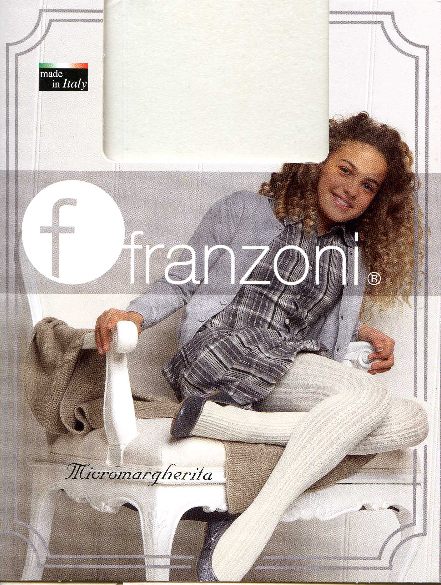 Franzoni Girls Opaque Winter Coloured Footless Tights – Italian Tights