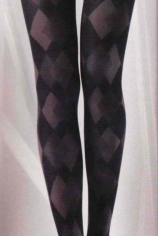 Franzoni Alive Diamond Pattern Tights – Italian Tights